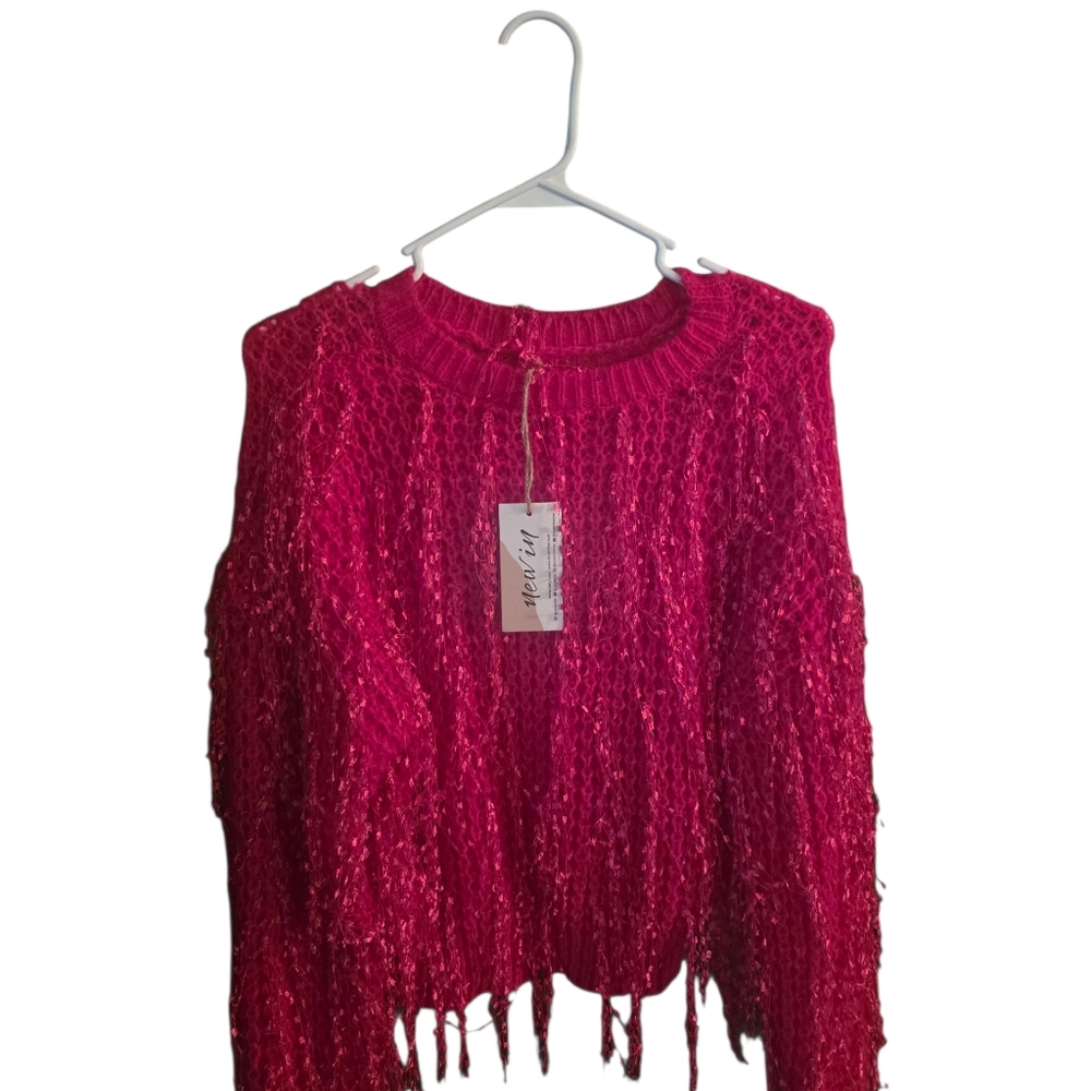 Fringe Long Sleeve Top - Picture 7 of 7